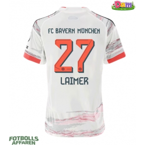 Bayern Munich Konrad Laimer #27 Bortatröja Kvinnor 2025-26 Kortärmad